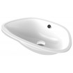 Умивальник під стільницю ArtCeram Plettro sottopiano, white (PTL0030100)