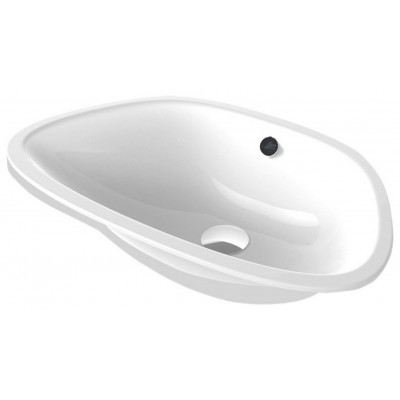 Умивальник під стільницю ArtCeram Plettro sottopiano, white (PTL0030100) Умивальник під стільницю ArtCeram Plettro sottopiano, white (PTL0030100)