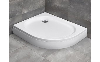 Душовий піддон асиметричний Radaway Patmos E 120x90x16 см, Лівий, білий (4P91217-03L)