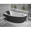 Панель для ванни Besco Praktika 150 L Black / Чорна, + кріплення до панелій, екран для ванни (OAP-150-NLC) Панель для ванни Besco Praktika 150 L Black / Чорна, + кріплення до панелій, екран для ванни (OAP-150-NLC)