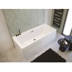 Ванна акрилова Riho Rethink Cubic WALL Plug & Play Corner 180x80 см L, пряма з сифоном click / clack (B160020005) Ванна акрилова Riho Rethink Cubic WALL Plug & Play Corner 180x80 см L, пряма з сифоном click / clack (B160020005)