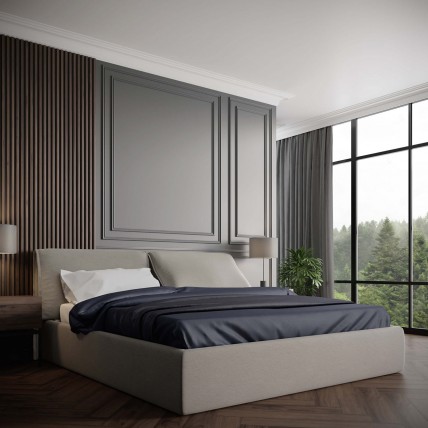 Двоспальне ліжко WoodSoft Savona / Савона 140x200 (Savona140200JAS)