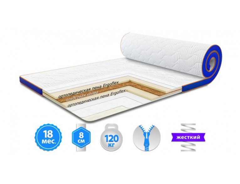 Футон Sleep&Fly Flex Kokos 70x190 см (3003660701901)