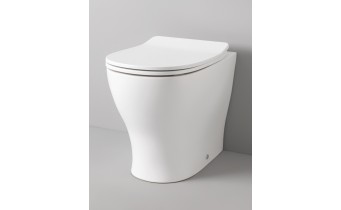 Підлоговий унітаз ArtCeram Ten, glossy white (TEV0020100) Підлоговий унітаз ArtCeram Ten, glossy white (TEV0020100)