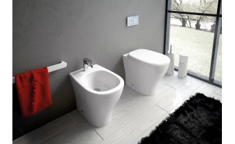 Підлоговий унітаз ArtCeram Ten, glossy white (TEV0020100)
