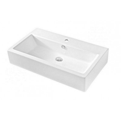 Підвісний умивальник ArtCeram Fuori box 80, white (TFL0260100) Підвісний умивальник ArtCeram Fuori box 80, white (TFL0260100)