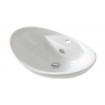 Умивальник на стільницю ArtCeram Fuori quta, white (TFL0300100)