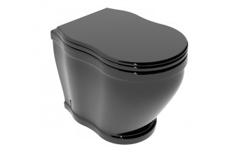 Підвісний унітаз GSG TIME 54 см glossy Black (TIWC01002)