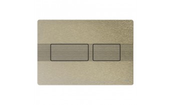 Кнопка зливу подвійна Tece Solid Pus Plate, нікель матовий (9240437)