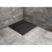 Душовий піддон, камяний Radaway Teos C 80x80 см, чорний (HTC8080-54)