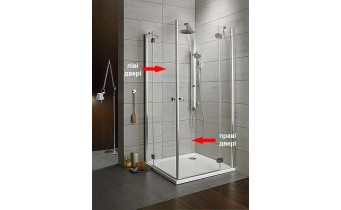 Душова кабіна Radaway Torrenta KDD 100 x 90 (32275-01-01N)