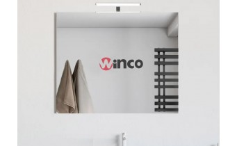 Прямокутне дзеркало у ванну UWiS Lite 70х60x3 см, з підсвіткою Прямокутне дзеркало у ванну UWiS Lite 70х60x3 см, з підсвіткою