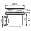 Сифон для піддону Ravak BASIC-90 (X01308)