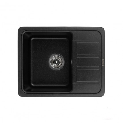 Кухонна мийка Granado Alanis 574x460 мм, black shine (2701)