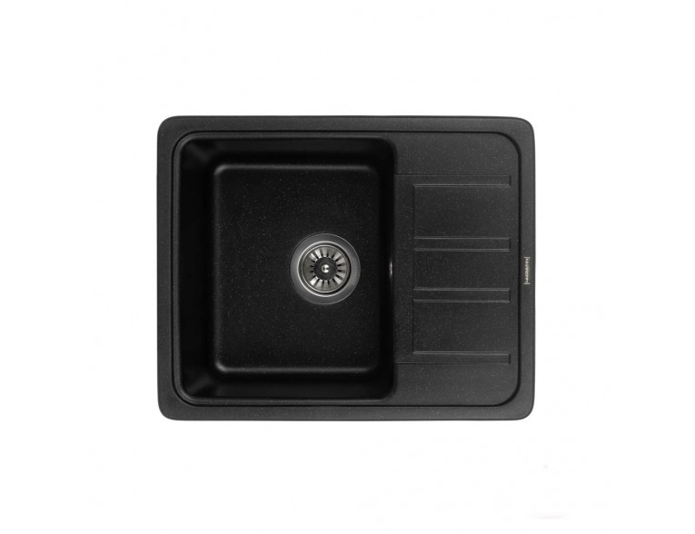 Кухонна мийка Granado Alanis 574x460 мм, black shine (2701)