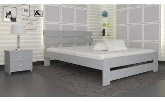 Двоспальне ліжко Берест Вікторія Люкс / Victoria Lux 140х190, Бук (BR73)