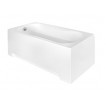 Ванна акрилова Besco Aria 160x70 см, пряма, всередені округлі форми (WAA-160-PA) Ванна акрилова Besco Aria 160x70 см, пряма, всередені округлі форми (WAA-160-PA)