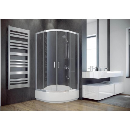 Душова кабіна Besco Modern 90x90x165, графітне скло (MP-90-165-G)