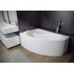 Ванна акрилова Besco Rima 170x110 L, Лівостороння, асиметрична, із заокругленим кутом, кутова (WAR-170-NL)