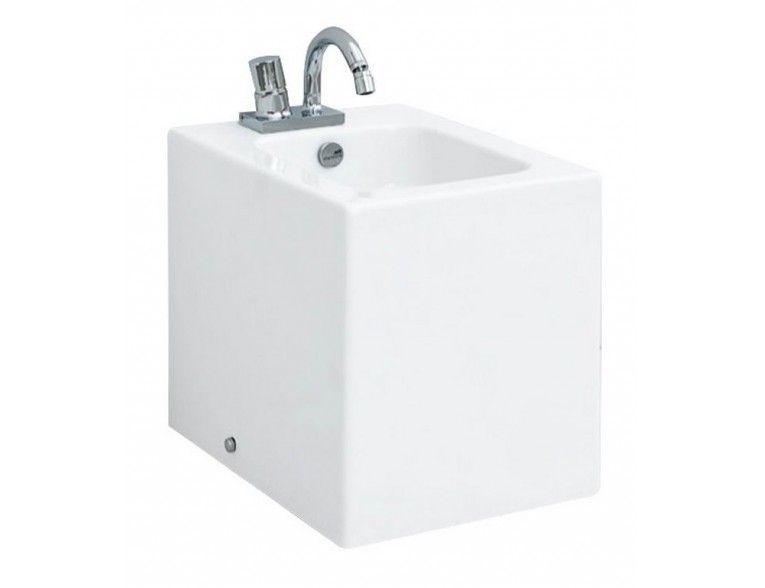 Підлогове біде ArtСeram Block, glossy white (BKB0020100)