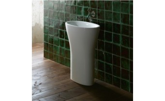 Умивальник окремостоячий Catalano Muse Freestanding, з зливом в підлогу (1FRPMU00)
