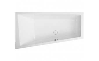 Ванна акрилова Vagnerplast Cavallo Offset 160x90 см L, Лівостороння (VPBA169CAV3LX-01)
