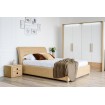 Двоспальне ліжко Embawood Kava time / Кава Тайм 180x200, капучіно (EW12)