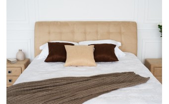 Двоспальне ліжко Embawood Kava time / Кава Тайм 180x200, капучіно (EW12)