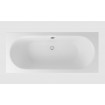 Ванна акрилова пряма Excellent Oceana Slim 160x75 см, Білий матовий / White mat, під забудову, пєдестал, бортик 18 мм Ванна акрилова пряма Excellent Oceana Slim 160x75 см, Білий матовий / White mat, під забудову, пєдестал, бортик 18 мм