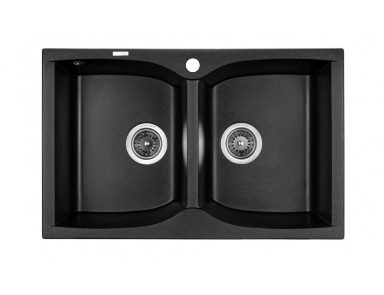 Кухонна мийка Granado Cordoba 780x500 мм, black shine (1201)