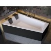 Панель для ванни Besco Intima Duo 170 R/L, Black / Чорна, фронтальна + бічна + кріплення до обох панелей, екран для ванни (OAID-170-NSC)