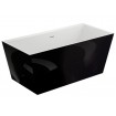 Ванна Polimat LEA 170х80 чорна + ніжки (00996) Ванна Polimat LEA 170х80 чорна + ніжки (00996)