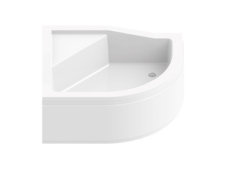 Душовий піддон NEW TRENDY MAXIMA з високим сидінням L 100x80x38,5 см (B-0367)