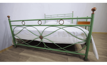 Двоспальне ліжко Метал-дизайн Bella-Letto Віченца 180x200 (MT-BL-D-V4)