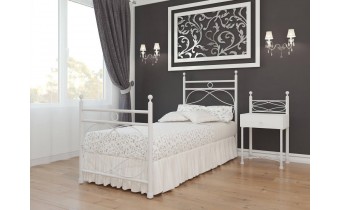 Односпальне ліжко Метал-дизайн Bella-Letto Віченца 90x190 (M-BL-O-V1) Односпальне ліжко Метал-дизайн Bella-Letto Віченца 90x190 (M-BL-O-V1)