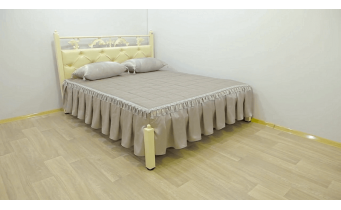Двоспальне ліжко Метал-дизайн Стелла 180x200 (MT-D-ST6)