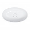 Умивальник на стільницю Omnires Shell M+ 60x35 см, білий глянцевий (SHELLUNBP) Умивальник на стільницю Omnires Shell M+ 60x35 см, білий глянцевий (SHELLUNBP)