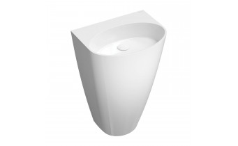 Окремостоячий умивальник Omnires Siena M+ 55x43 см, білий глянцевий (SIENAUWBOBP)