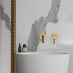 Окремостоячий умивальник Omnires Siena M+ 55x43 см, білий глянцевий (SIENAUWBOBP)