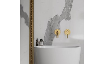 Окремостоячий умивальник Omnires Siena M+ 55x43 см, білий глянцевий (SIENAUWBOBP)