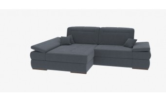 Кутовий диван розкладний ВІКОМеблі Ostin 1X / Остін 1X, графітовий (Viko130-Ostin1X) Кутовий диван розкладний ВІКОМеблі Ostin 1X / Остін 1X, графітовий (Viko130-Ostin1X)