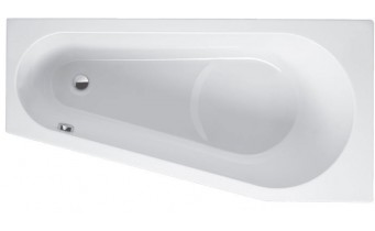 Ванна акрилова Riho Delta асиметрична 150x80 см, L , Лівостороння (BB81) Ванна акрилова Riho Delta асиметрична 150x80 см, L , Лівостороння (BB81)