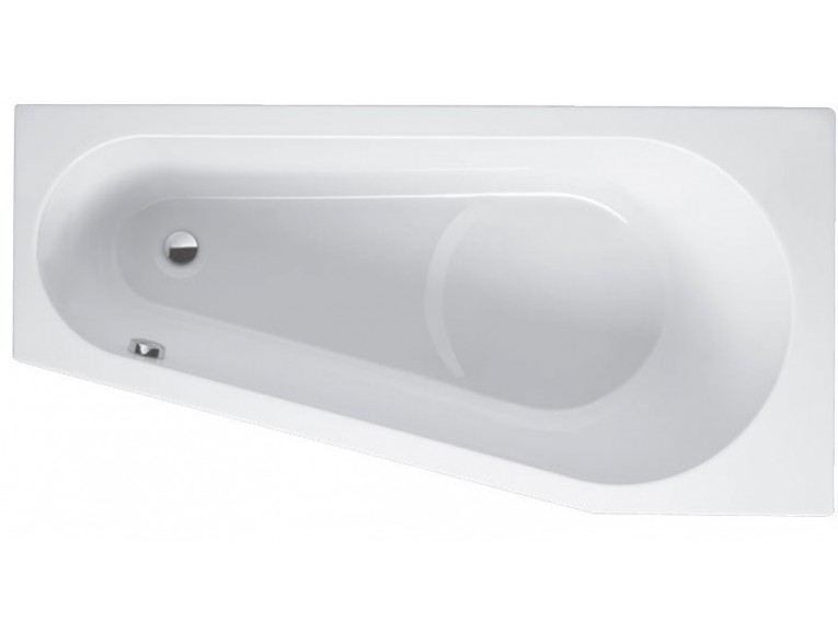 Ванна акрилова Riho Delta асиметрична 150x80 см, L , Лівостороння (BB81)