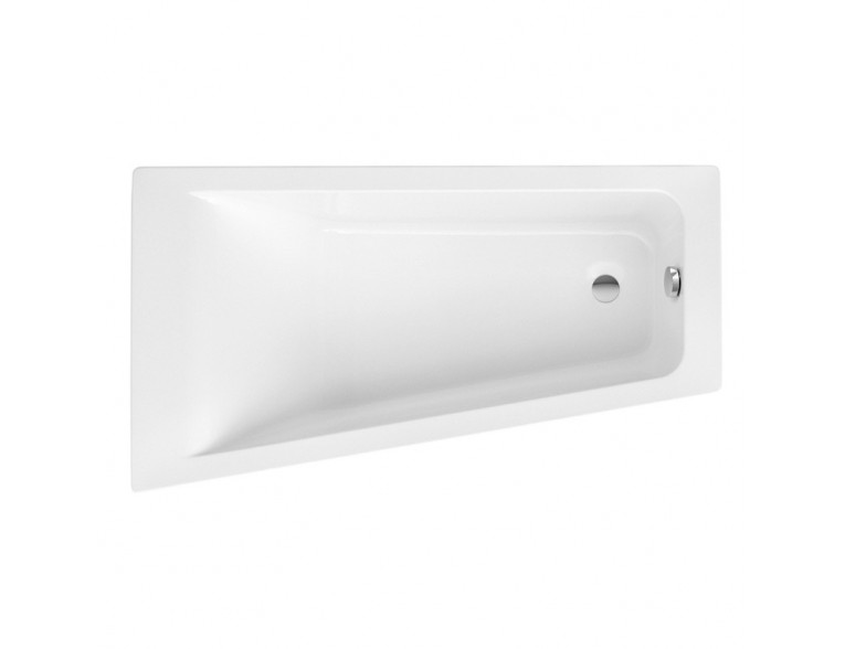 Акрилова ванна Roca Easy 150x80 см L, асиметрична + ніжки (A248407000)
