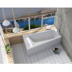 Акрилова ванна Roca Easy 150x80 см L, асиметрична + ніжки (A248407000) Акрилова ванна Roca Easy 150x80 см L, асиметрична + ніжки (A248407000)