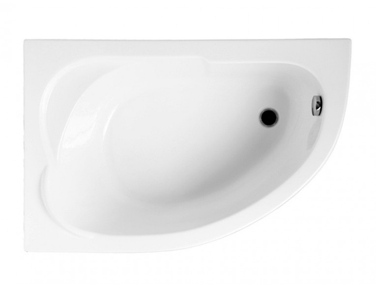 Ванна Polimat Standard асиметрична 130х85, L + ніжки (00350)