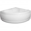 Ванна акрилова Polimat Standard / Полімат Стандарт, кутова 120x120 см + ніжки (00205)