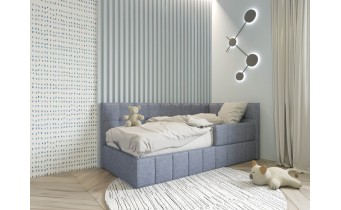 Дитяче ліжко WoodSoft Sydney 90x190, ясень (Sydney90190JAS)