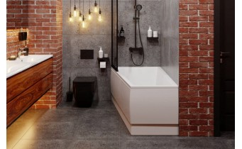 Ванна акрилова Vagnerplast Cavallo Offset 160x90 см L, Лівостороння (VPBA169CAV3LX-01)