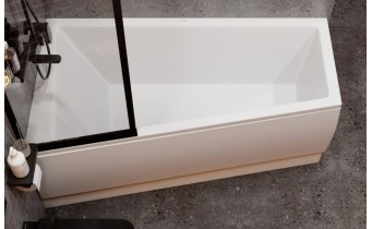Ванна акрилова Vagnerplast Cavallo Offset 160x90 см L, Лівостороння (VPBA169CAV3LX-01)